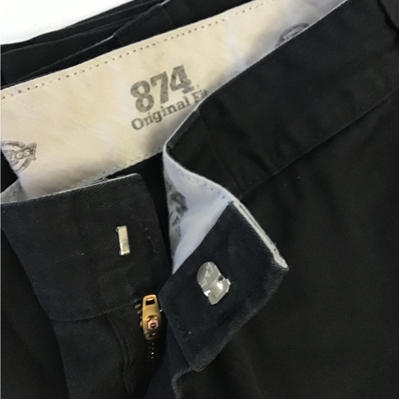 Men’s Black Dickies 874 Original Fit Size 34X30 - Picture 5 of 5